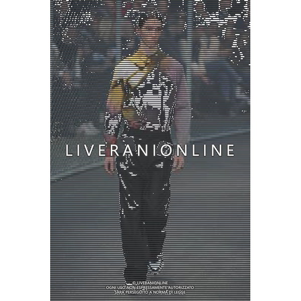 Givenchy Autumn Winter 2014 Paris Fashion Week Ready to Wear Menswear Â©Photoshot/Ag. Aldo Liverani s.a.s.-Only Italy-Editorial Use Only