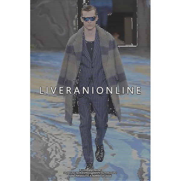 Louis Vuitton Autumn Winter 2014 Paris Fashion Week Ready to Wear Menswear Â©Photoshot/Ag. Aldo Liverani s.a.s.-Only Italy-Editorial Use Only