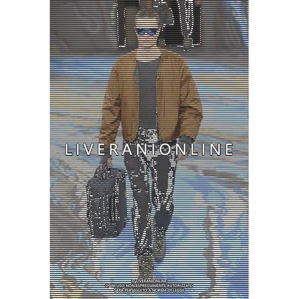 Louis Vuitton Autumn Winter 2014 Paris Fashion Week Ready to Wear Menswear Â©Photoshot/Ag. Aldo Liverani s.a.s.-Only Italy-Editorial Use Only