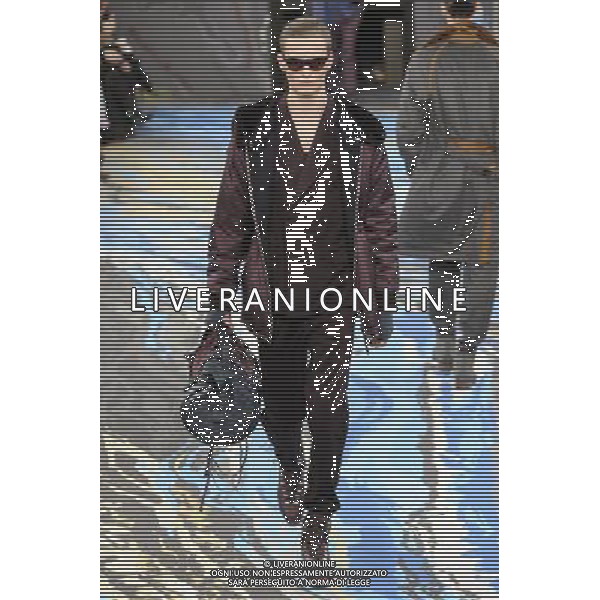 Louis Vuitton Autumn Winter 2014 Paris Fashion Week Ready to Wear Menswear Â©Photoshot/Ag. Aldo Liverani s.a.s.-Only Italy-Editorial Use Only