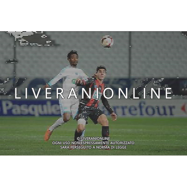 NICOLAS N\'KOULOU / Neal MAUPAY - 21.01.2014 - Marseille / Nice - Coupe de France 2013/2014 Photo : Gaston Petrelli / Icon Sport AG ALDO LIVERANI SAS ONLY ITALY