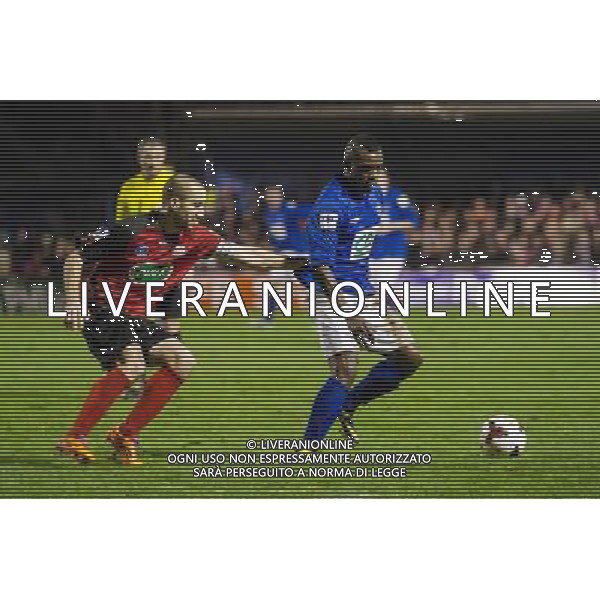 YATABARE mustapha - 21.01.2014 - Concarneau / Guingamp - Coupe de France 2013/2014 Photo : Clement Calve / Icon Sport AG ALDO LIVERANI SAS ONLY ITALY