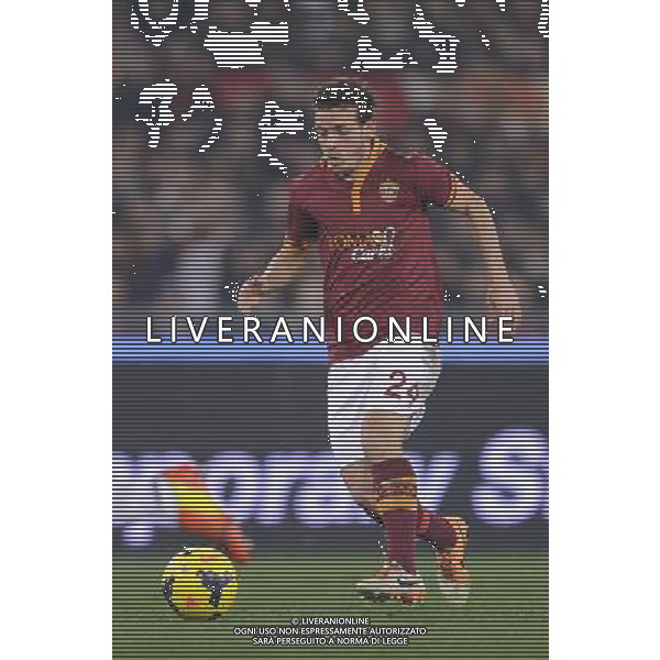 Roma - 21/01/2014 - Stadio Olimpico - TIM CUP 2013-2014 - Quarti di finale - Roma vs Juventus - nella foto: Alessandro Florenzi / Ph. Fabrizio Corradetti - Ag. Aldo Liverani sas
