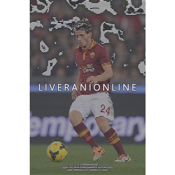 Roma - 21/01/2014 - Stadio Olimpico - TIM CUP 2013-2014 - Quarti di finale - Roma vs Juventus - nella foto: Alessandro Florenzi / Ph. Fabrizio Corradetti - Ag. Aldo Liverani sas