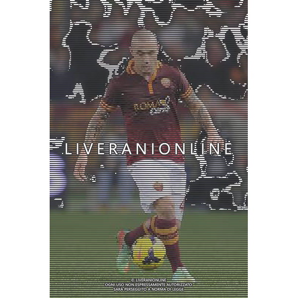 Roma - 21/01/2014 - Stadio Olimpico - TIM CUP 2013-2014 - Quarti di finale - Roma vs Juventus - nella foto: Radja Nainggolan / Ph. Fabrizio Corradetti - Ag. Aldo Liverani sas