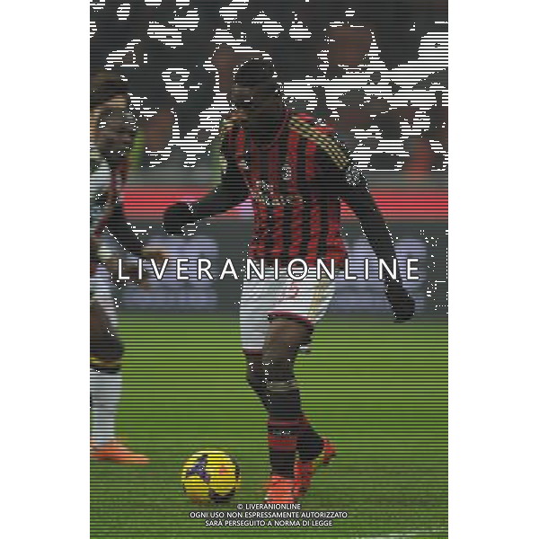 Milano 22-01-2014 TIM Cup - Coppa Italia quarti di finale Stadio Giuseppe Meazza - San Siro Milan - Udinese nella foto Balotelli foto Roberto Garavaglia - ag. Aldo Liverani sas