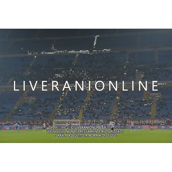 Milano 22-01-2014 TIM Cup - Coppa Italia quarti di finale Stadio Giuseppe Meazza - San Siro Milan - Udinese nella foto curva sud foto Roberto Garavaglia - ag. Aldo Liverani sas