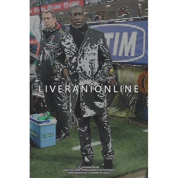 Milano 22-01-2014 TIM Cup - Coppa Italia quarti di finale Stadio Giuseppe Meazza - San Siro Milan - Udinese nella foto Clarence Seedorf allenatore del Milan foto Roberto Garavaglia - ag. Aldo Liverani sas