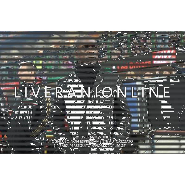 Milano 22-01-2014 TIM Cup - Coppa Italia quarti di finale Stadio Giuseppe Meazza - San Siro Milan - Udinese nella foto Clarence Seedorf allenatore del Milan foto Roberto Garavaglia - ag. Aldo Liverani sas