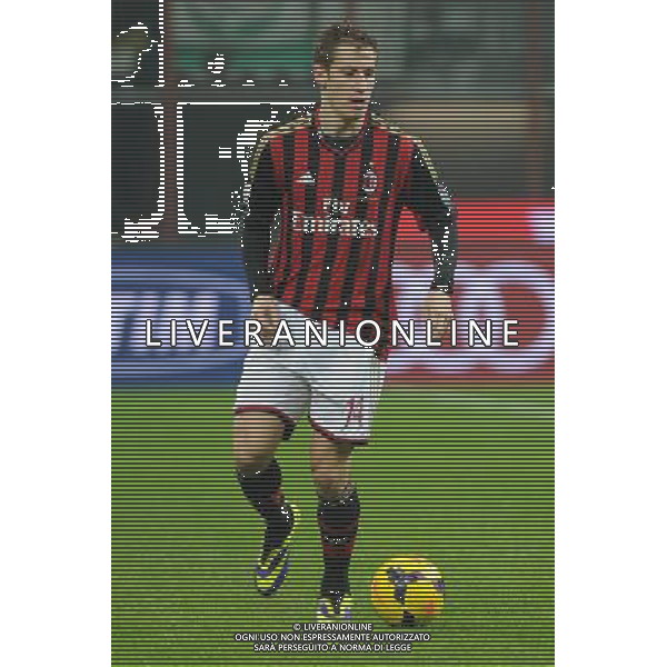 Milano 22-01-2014 TIM Cup - Coppa Italia quarti di finale Stadio Giuseppe Meazza - San Siro Milan - Udinese nella foto Valter Birsa (Milan) foto Roberto Garavaglia - ag. Aldo Liverani sas