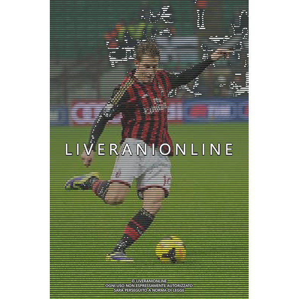 Milano 22-01-2014 TIM Cup - Coppa Italia quarti di finale Stadio Giuseppe Meazza - San Siro Milan - Udinese nella foto Valter Birsa (Milan) foto Roberto Garavaglia - ag. Aldo Liverani sas