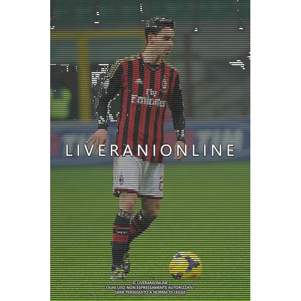 Milano 22-01-2014 TIM Cup - Coppa Italia quarti di finale Stadio Giuseppe Meazza - San Siro Milan - Udinese nella foto Mattia De Sciglio (Milan) foto Roberto Garavaglia - ag. Aldo Liverani sas