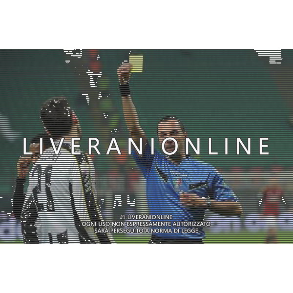 Milano 22-01-2014 TIM Cup - Coppa Italia quarti di finale Stadio Giuseppe Meazza - San Siro Milan - Udinese nella foto l\'arbitro Marco Guida di Torre Annunziata (NA) foto Roberto Garavaglia - ag. Aldo Liverani sas