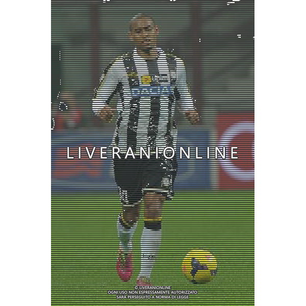 Milano 22-01-2014 TIM Cup - Coppa Italia quarti di finale Stadio Giuseppe Meazza - San Siro Milan - Udinese nella foto Antunes Moises Gabriel Silva (Udinese) foto Roberto Garavaglia - ag. Aldo Liverani sas