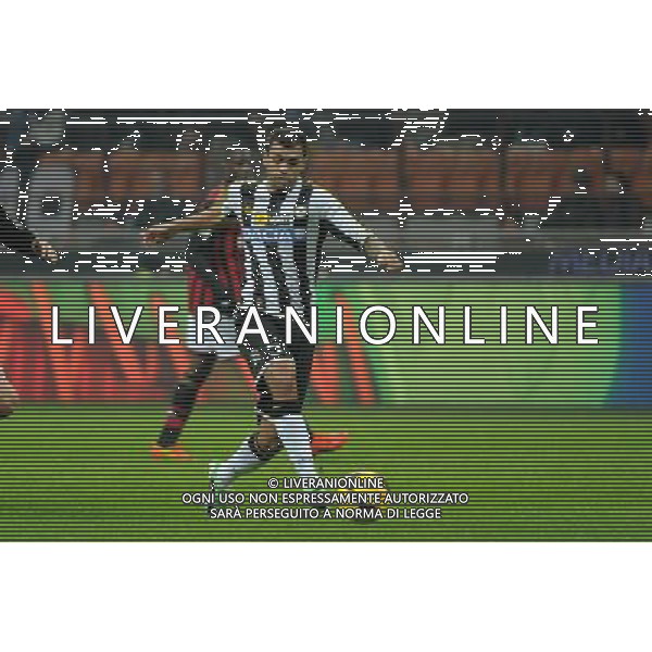 Milano 22-01-2014 TIM Cup - Coppa Italia quarti di finale Stadio Giuseppe Meazza - San Siro Milan - Udinese nella foto Larangeira Danilo (Udinese) foto Roberto Garavaglia - ag. Aldo Liverani sas