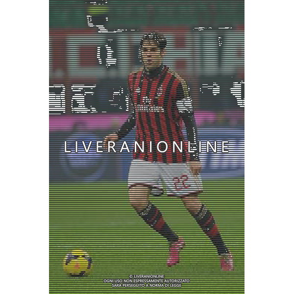 Milano 22-01-2014 TIM Cup - Coppa Italia quarti di finale Stadio Giuseppe Meazza - San Siro Milan - Udinese nella foto Ricardo Kaka\' (Milan) foto Roberto Garavaglia - ag. Aldo Liverani sas