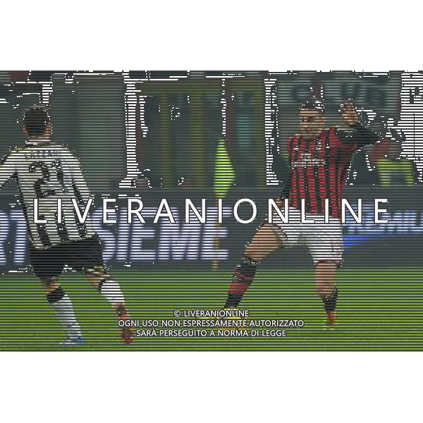 Milano 22-01-2014 TIM Cup - Coppa Italia quarti di finale Stadio Giuseppe Meazza - San Siro Milan - Udinese nella foto Adil Rami (Milan) foto Roberto Garavaglia - ag. Aldo Liverani sas