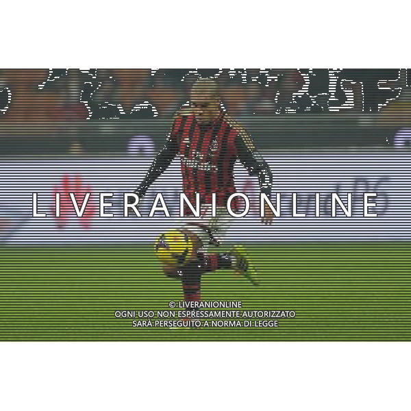 Milano 22-01-2014 TIM Cup - Coppa Italia quarti di finale Stadio Giuseppe Meazza - San Siro Milan - Udinese nella foto Nigel De Jong (Milan) foto Roberto Garavaglia - ag. Aldo Liverani sas