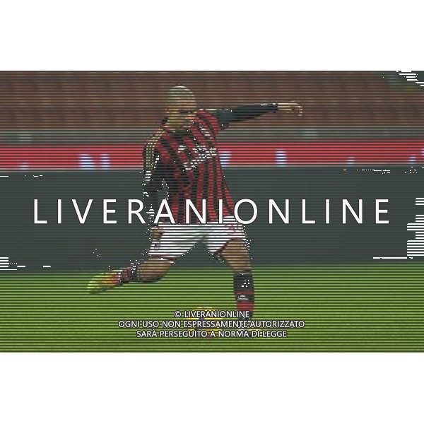 Milano 22-01-2014 TIM Cup - Coppa Italia quarti di finale Stadio Giuseppe Meazza - San Siro Milan - Udinese nella foto Nigel De Jong (Milan) foto Roberto Garavaglia - ag. Aldo Liverani sas