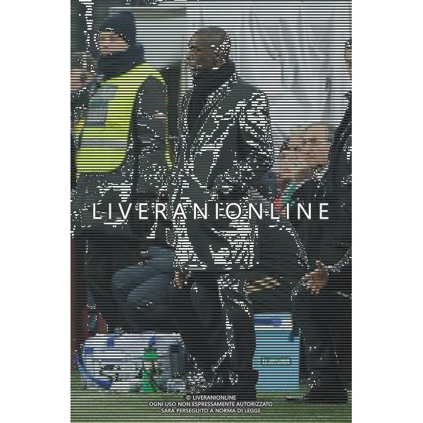 Milano 22-01-2014 TIM Cup - Coppa Italia quarti di finale Stadio Giuseppe Meazza - San Siro Milan - Udinese nella foto Clarence Seedorf allenatore del Milan foto Roberto Garavaglia - ag. Aldo Liverani sas