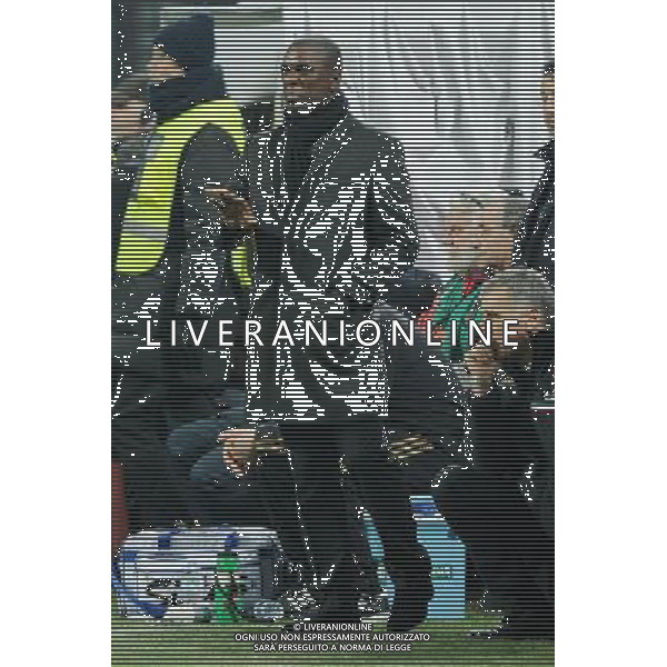 Milano 22-01-2014 TIM Cup - Coppa Italia quarti di finale Stadio Giuseppe Meazza - San Siro Milan - Udinese nella foto Clarence Seedorf allenatore del Milan foto Roberto Garavaglia - ag. Aldo Liverani sas