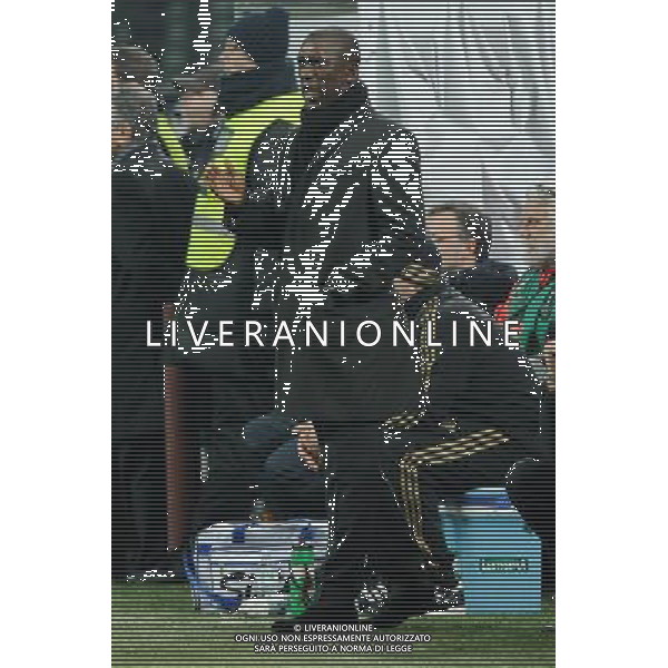 Milano 22-01-2014 TIM Cup - Coppa Italia quarti di finale Stadio Giuseppe Meazza - San Siro Milan - Udinese nella foto Clarence Seedorf allenatore del Milan foto Roberto Garavaglia - ag. Aldo Liverani sas