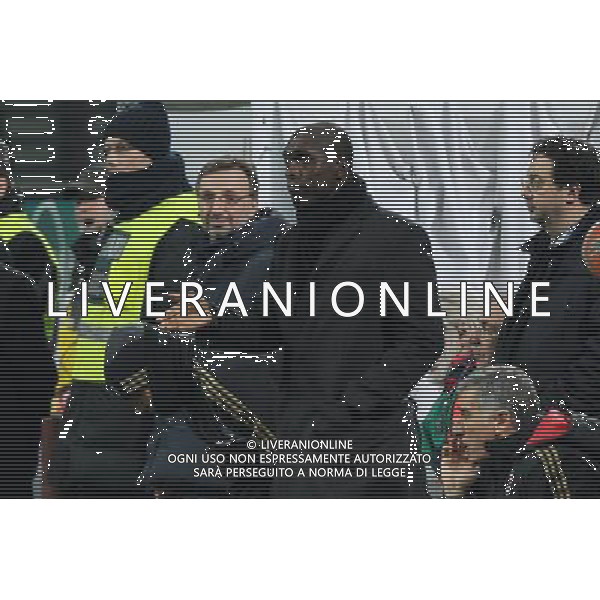 Milano 22-01-2014 TIM Cup - Coppa Italia quarti di finale Stadio Giuseppe Meazza - San Siro Milan - Udinese nella foto Clarence Seedorf allenatore del Milan foto Roberto Garavaglia - ag. Aldo Liverani sas