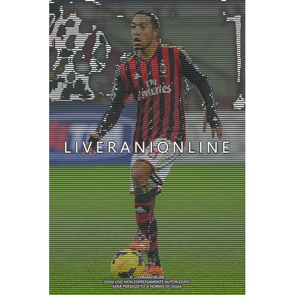 Milano 22-01-2014 TIM Cup - Coppa Italia quarti di finale Stadio Giuseppe Meazza - San Siro Milan - Udinese nella foto Urby Emanuelson (Milan) foto Roberto Garavaglia - ag. Aldo Liverani sas