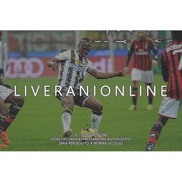 Milano 22-01-2014 TIM Cup - Coppa Italia quarti di finale Stadio Giuseppe Meazza - San Siro Milan - Udinese nella foto Emmanuel Badu (Udinese) foto Roberto Garavaglia - ag. Aldo Liverani sas