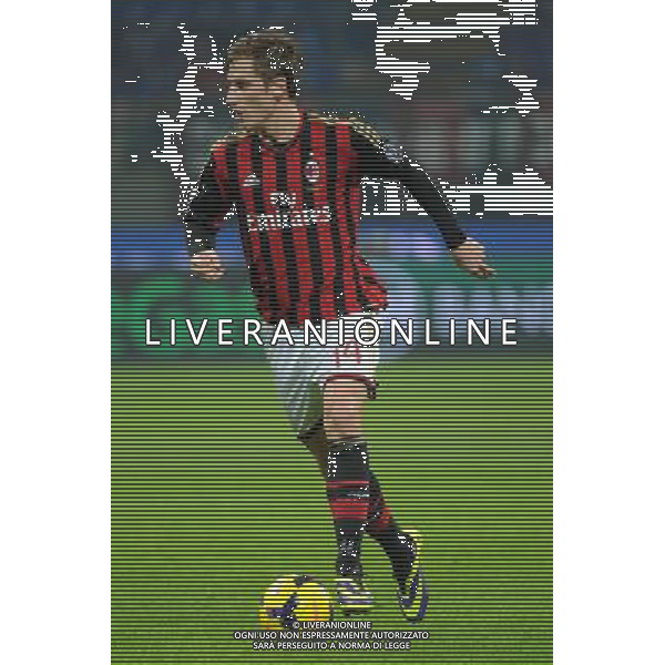 Milano 22-01-2014 TIM Cup - Coppa Italia quarti di finale Stadio Giuseppe Meazza - San Siro Milan - Udinese nella foto Valter Birsa (Milan) foto Roberto Garavaglia - ag. Aldo Liverani sas