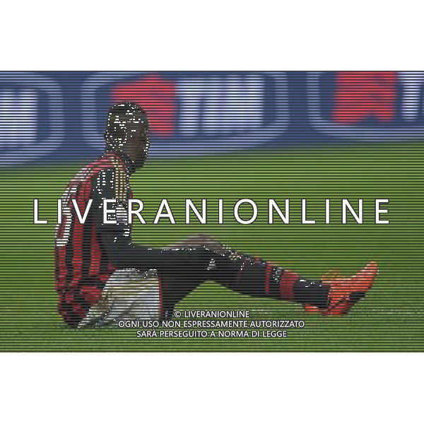 Milano 22-01-2014 TIM Cup - Coppa Italia quarti di finale Stadio Giuseppe Meazza - San Siro Milan - Udinese nella foto Mario Balotelli (Milan) foto Roberto Garavaglia - ag. Aldo Liverani sas
