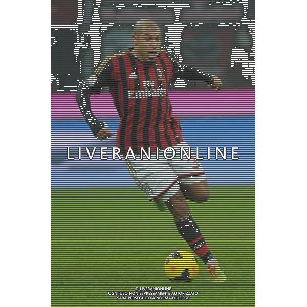 Milano 22-01-2014 TIM Cup - Coppa Italia quarti di finale Stadio Giuseppe Meazza - San Siro Milan - Udinese nella foto Nigel De Jong (Milan) foto Roberto Garavaglia - ag. Aldo Liverani sas