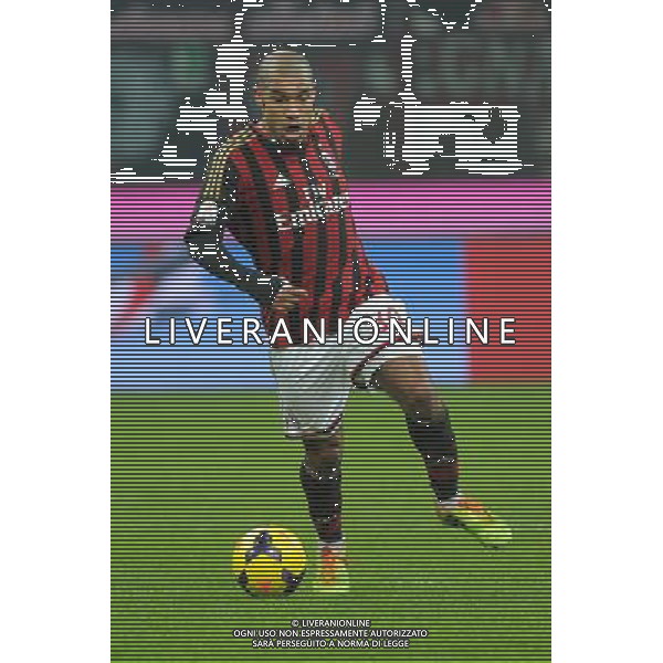 Milano 22-01-2014 TIM Cup - Coppa Italia quarti di finale Stadio Giuseppe Meazza - San Siro Milan - Udinese nella foto Nigel De Jong (Milan) foto Roberto Garavaglia - ag. Aldo Liverani sas
