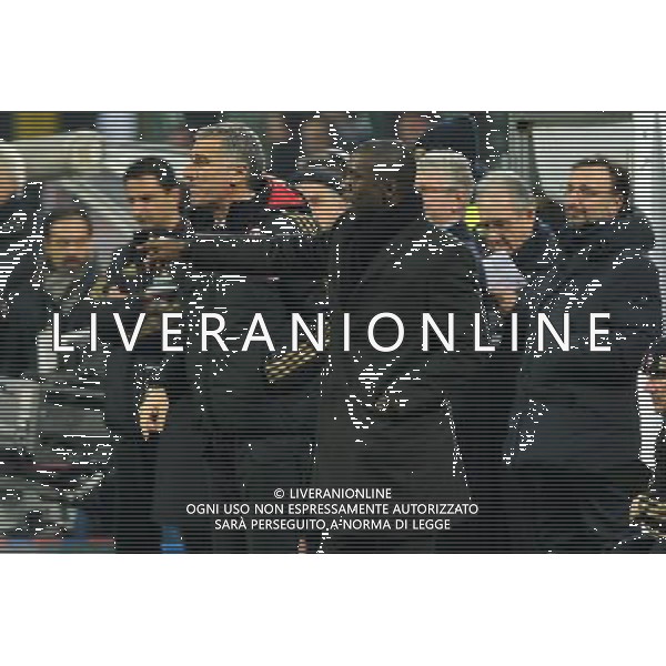 Milano 22-01-2014 TIM Cup - Coppa Italia quarti di finale Stadio Giuseppe Meazza - San Siro Milan - Udinese nella foto Clarence Seedorf allenatore del Milan foto Roberto Garavaglia - ag. Aldo Liverani sas