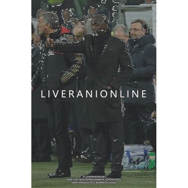 Milano 22-01-2014 TIM Cup - Coppa Italia quarti di finale Stadio Giuseppe Meazza - San Siro Milan - Udinese nella foto Clarence Seedorf allenatore del Milan foto Roberto Garavaglia - ag. Aldo Liverani sas