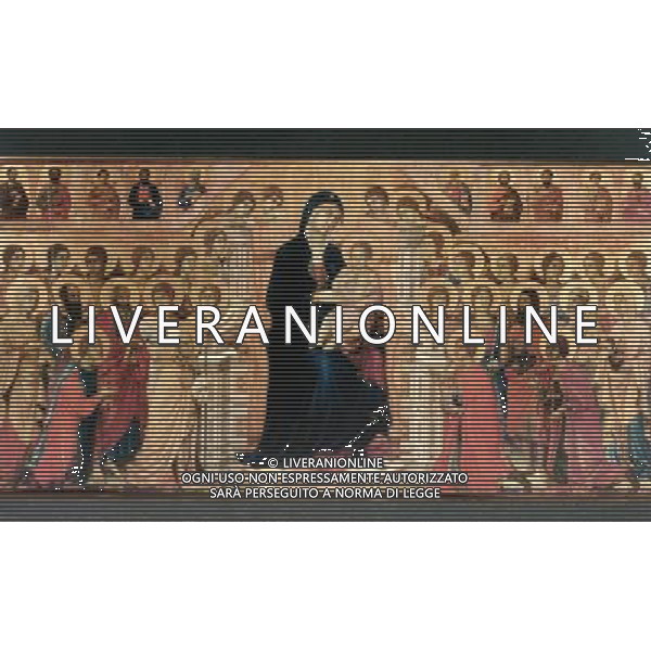 Siena nella foto: Opera del Duomo- La Maesta\'-Duccio di Buoninsegna Edizioni Giusti/Ag.Aldo Liverani