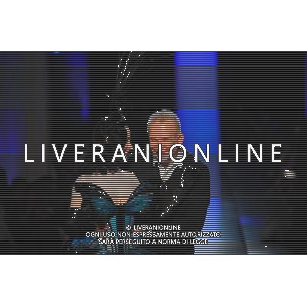 Dita Von Teese and Jean Paul Gaultier (himself) walks the runway during Jean Paul Gaultier show as part of Paris Fashion Week Haute Couture Spring/Summer 2014 on January 22, 2014 in Paris, France. Â©Photoshot/Ag. Aldo Liverani s.a.s.-Only Italy-Editorial Use Only