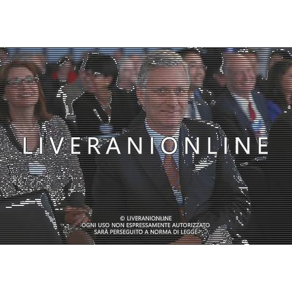 DAVOS/SWITZERLAND, 21JAN14 - Philippe of Belgium King of Belgium in the audience of the Crystal Award during the Annual Meeting 2014 of the World Economic Forum at the congress centre in Davos, January 21, 2014. WORLD ECONOMIC FORUM/swiss-image.ch/Photo Moritz Hager Â©Photoshot/Ag. Aldo Liverani s.a.s.-Only Italy-Editorial Use Only