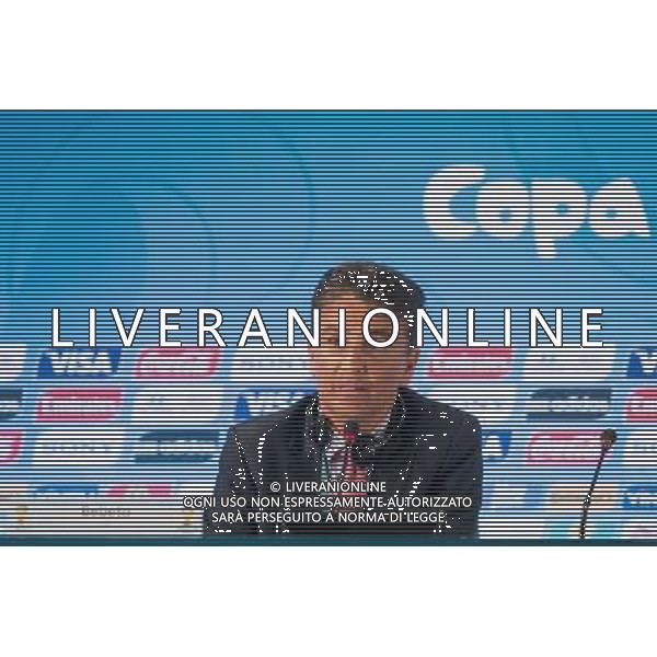 (140124) -- RIO DE JANEIRO, Jan. 24, 2014 () -- Bebeto, member of the LOC Board of Administration, attends a press conference after a regular meeting of FIFA Local Organizing Comittee (LOC) in Rio de Janeiro, Brazil, Jan. 23, 2014. FIFA LOC announced here on Thursday that U.S. pop singers Jennifer Lopez, Pitbull and Brazilian singer Claudia Leitte will jointly sing the official theme song \'We Are One\' for the 2014 FIFA World Cup. (/Xu Zijian) ©Photoshot/Ag. Aldo Liverani s.a.s.-Only Italy-Editorial Use Only