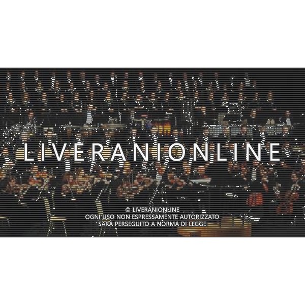 (140126) -- BAKU, Jan. 26, 2014 () -- World-famous Italian musician Ennio Morricone performs with his orchestra at a concert in Azerbaijan s capital Baku on Jan. 25, 2014. Oscar winner Ennio Morricone held his first concert in Azerbaijan to celebrate the 85th anniversary of country s grand concert. (/Tofik Babayev) AZERBAIJAN-ENNIO MORRICONE-CONCERT PUBLICATIONxNOTxINxCHN Baku Jan 26 2014 World Famous Italian Musician Ennio Morricone performs With His Orchestra AT a Concert in Azerbaijan S Capital Baku ON Jan 25 2014 Oscar Winner Ennio Morricone Hero His First Concert in Azerbaijan to Celebrate The 85th Anniversary of Country S Grand Concert Babayev Azerbaijan Ennio Morricone Concert PUBLICATIONxNOTxINxCHN AG ALDO LIVERANI SAS ONLY ITALY
