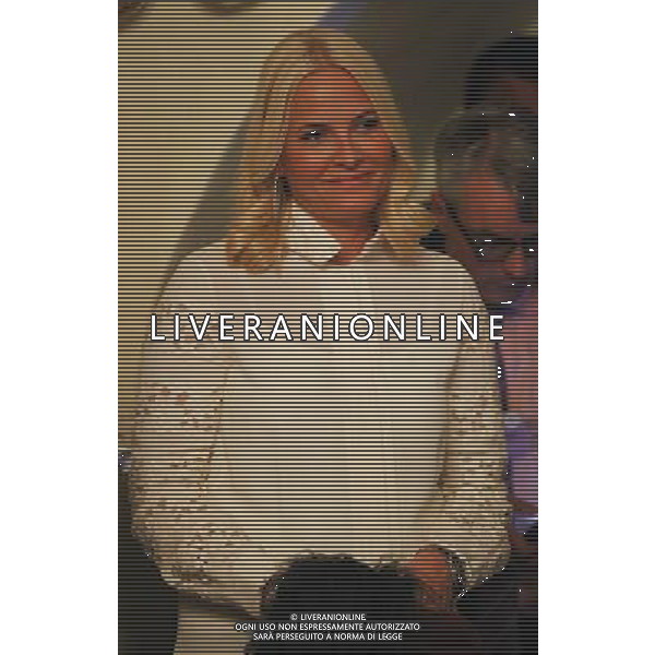 Norwegian Princess Mette Marit World Economic Forum 2014 Davos on Thursday, 23.01.2014 AG ALDO LIVERANI SAS ONLY ITALY