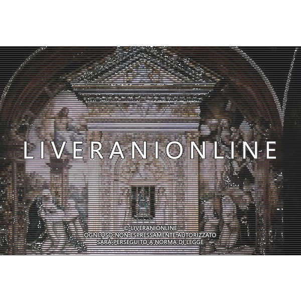 Siena nella foto: Basilica di San Domenico Cappella di San Caterina B.N Marconi/Ag.Aldo Liverani