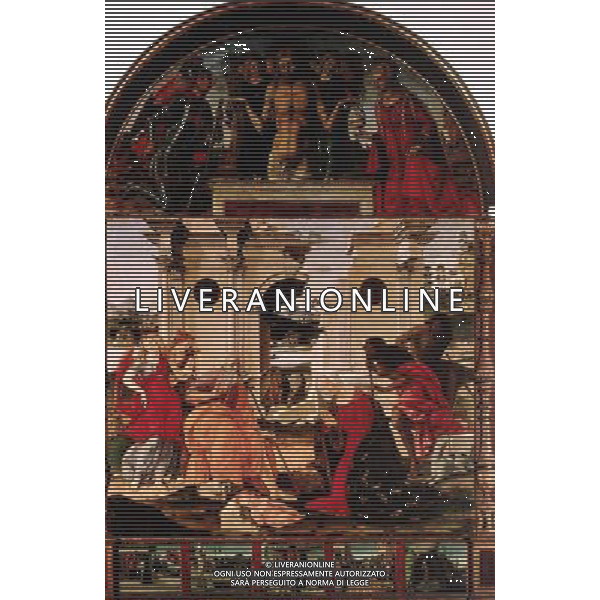 Siena nella foto: Basilica di San Domenico Nativita\'-Francesco di Giorgio Martini(1502)-Pieta\'-matteo di Giovann(1430-1495) B.N Marconi/Ag.Aldo Liverani
