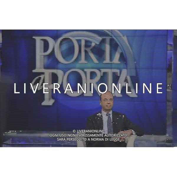 TRASMISSIONE TELEVISIVA PORTA A PORTA 28-01-2014 NELLA FOTO ANGELINO ALFANO FOTO FABRIZIO CORRADETTI-AG ALDO LIVERANI SAS