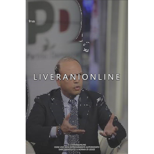 TRASMISSIONE TELEVISIVA PORTA A PORTA 28-01-2014 NELLA FOTO ANGELINO ALFANO FOTO FABRIZIO CORRADETTI-AG ALDO LIVERANI SAS