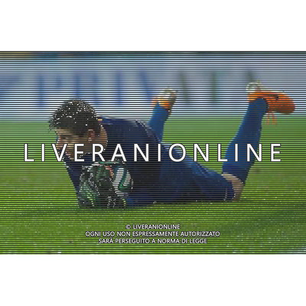 Thibaut Courtois - 29.01.2014 - Athletic Bilbao / Atletico Madrid - Coupe du Roi Photo : Rafa Marrodan / Photocall / Icon Sport AG ALDO LIVERANI SAS ONLY ITALY *** Local Caption ***