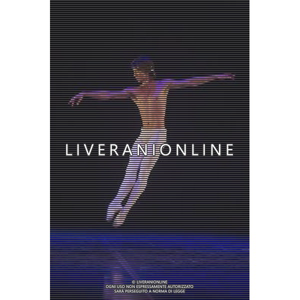 Men in Motion, first presented at Sadlers Wells, has been performed with great success in Moscow and at the Ravenna Festival, Italy. Devised by Ivan Putrov, is an exploration of the history of the male dancer over the last century, The dancers are Ivan Putrov, Edward Watson, Vadim Muntagirov, Marian Walter, Daniel Proietto, Marijn Rademaker, Rainer Krenstetter, Elena Glurdjidze, Valentino Zucchetti and Yonah Acosta. London Coliseum. /Ag. Aldo Liverani s.a.s.-Only Italy-Editorial Use Only