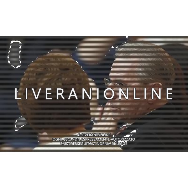 (140204) -- SOCHI, Feb. 4, 2014 () -- Former International Olympic Committee (IOC) President Jacques Rogge (R) speaks during the opening ceremony of the 126th International Olympic Committee(IOC) Session at the Zimny Theatre in Sochi, Russia on Feb. 4, 2014. The 3-day 126th IOC Session opened on Tuesday three days ahead of the official start of the Sochi 2014 Olympic Winter Games. (/Wang Lili) ©PHOTOSHOT/AGENZIA ALDO LIVERANI SAS - ITALY ONLY - Preparativi in occasione della cerimonia di apertura delle Olimpiadi invernali del 2014, che avranno inizio il 7 febbraio a Sochi, in Russia, 4 Febbraio 2014.