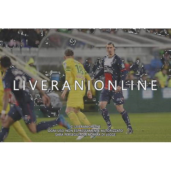 Zlatan IBRAHIMOVIC - 04.02.2014 - Nantes / Paris Saint Germain - 1/2Finale Coupe de la Ligue Photo : Fred Porcu / Icon Sport AG ALDO LIVERANI SAS ONLY ITALY