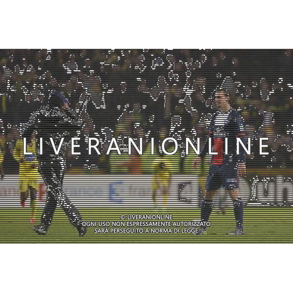 Streaker / Zlatan IBRAHIMOVIC - 04.02.2014 - Nantes / Paris Saint Germain - 1/2Finale Coupe de la Ligue Photo : Fred Porcu / Icon Sport AG ALDO LIVERANI SAS ONLY ITALY